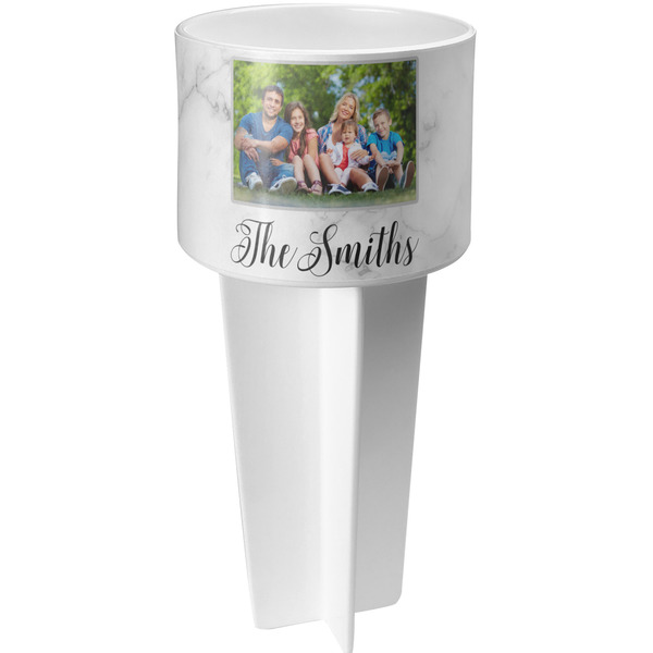Family Photo and Name Beach Spiker - White - Approval
