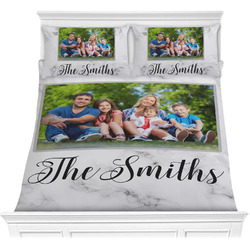 Family Photo and Name Comforters & Sets