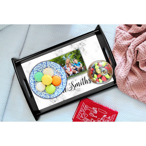 Family Photo and Name Black Tray - Lifestyle (UPDATED)