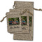 Family Photo and Name Burlap Gift Bags - (PARENT MAIN) All Three