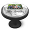 Family Photo and Name Cabinet Knob - Black - Side
