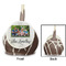 Family Photo and Name Cake Pops - Front & Back View