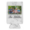 Family Photo and Name Can Cooler - 16oz - Flat Front