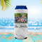 Family Photo and Name Can Cooler - 16oz - In Context