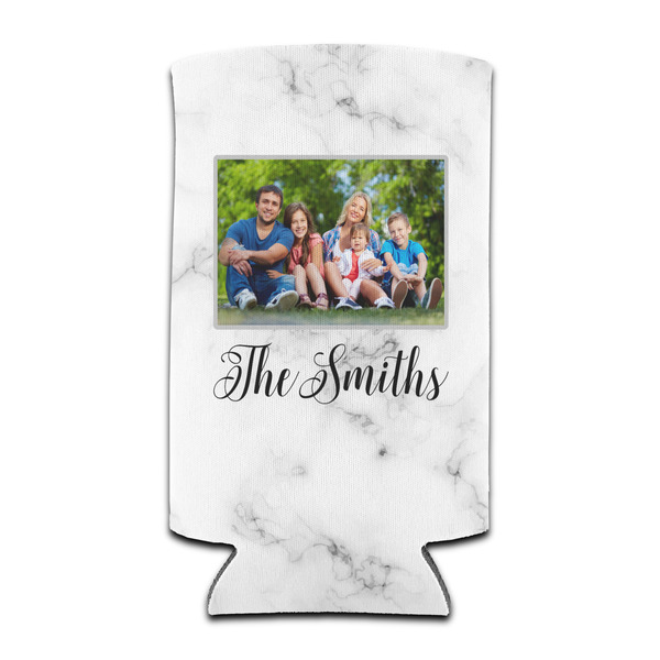 Custom Family Photo and Name Can Cooler - Tall 12 oz - Single