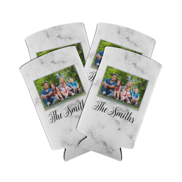 Family Photo and Name Can Cooler - Tall 12oz - Set of 4 - Main