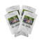 Family Photo and Name Can Cooler - Tall 12 oz - Set of 4
