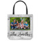 Family Photo and Name Canvas Tote Bag (Front)
