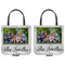 Family Photo and Name Canvas Tote - Front and Back