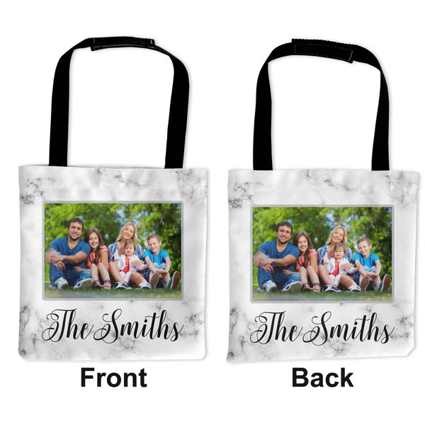Family Photo and Name Car Bag - Apvl