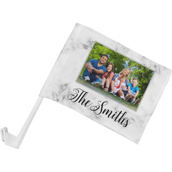 Family Photo and Name Car Flag - Small