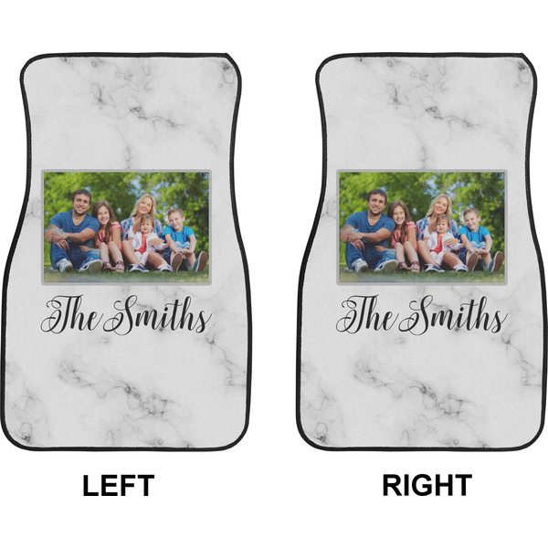 Family Photo and Name Car Mat Front - Approval