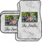 Family Photo and Name Car Floor Mats Set - 2 Front & 2 Back