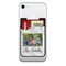 Family Photo and Name Cell Phone Credit Card Holder w/ Phone