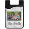 Family Photo and Name Cell Phone Credit Card Holder