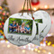 Family Photo and Name Ceramic Ornament