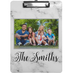 Family Photo and Name Clipboard