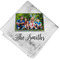 Family Photo and Name Cloth Napkin