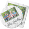 Family Photo and Name Coasters Rubber Back - Main