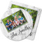 Family Photo and Name Rubber Backed Coaster