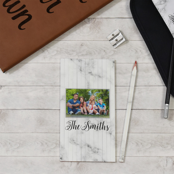 Family Photo and Name Colored Pencils - In Context