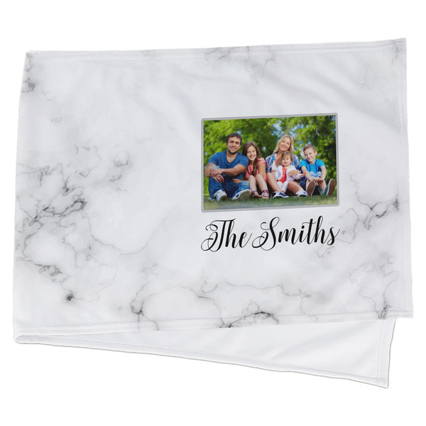 Custom Family Photo and Name Cooling Towel