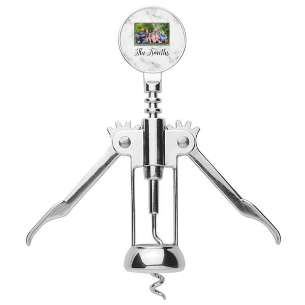 Family Photo and Name Corkscrew - Alt