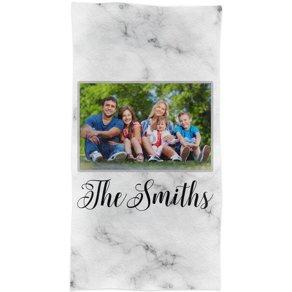 Family Photo and Name Crib Comforter/Quilt - Apvl