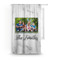 Family Photo and Name Curtain