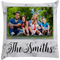 Family Photo and Name Decorative Pillow Case (Personalized)