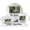 Family Photo and Name Dinner Set - 4pc