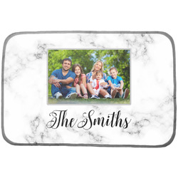 Family Photo and Name Dish Drying Mat