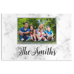 Family Photo and Name Disposable Paper Placemats