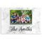 Family Photo and Name Disposable Paper Placemat - Front View