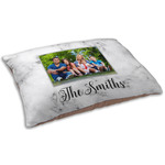 Family Photo and Name Indoor Dog Bed - Small