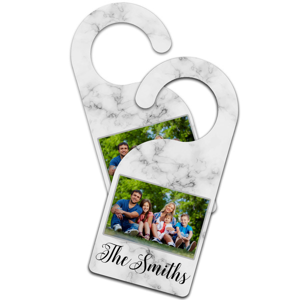 Family Photo and Name Door Hanger - MAIN