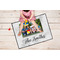 Family Photo and Name Door Mat - 24"x18" - Lifestyle