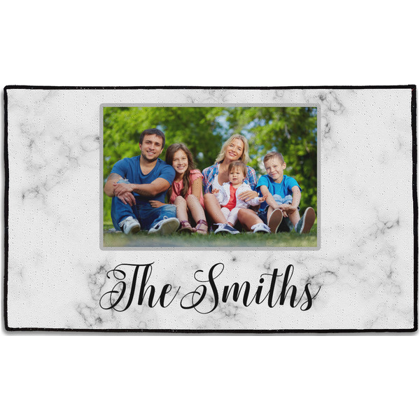 Custom Family Photo and Name Door Mat - 60" x 36"