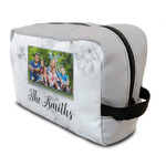 Family Photo and Name Toiletry Bag / Dopp Kit