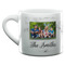 Family Photo and Name Double Shot Espresso Cup - Single Front