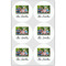 Family Photo and Name Drink Topper - Large - Set of 6