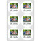 Family Photo and Name Drink Topper - XLarge - Set of 6