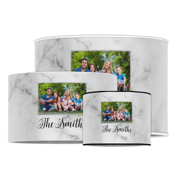 Family Photo and Name Drum Lampshades - MAIN