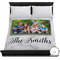 Family Photo and Name Duvet Cover - Full / Queen