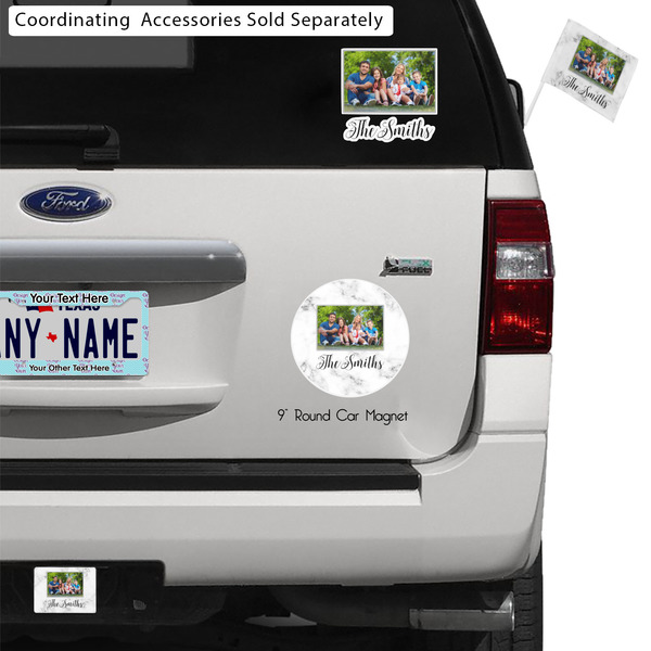 Family Photo and Name Exterior Car Accessories