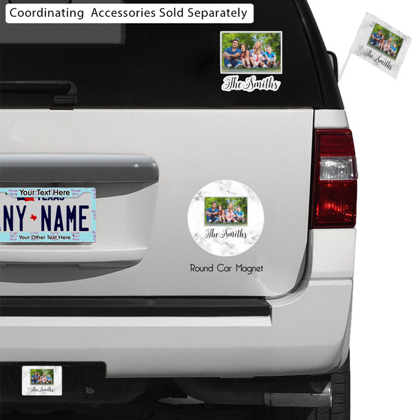 Family Photo and Name Exterior Car Accessories