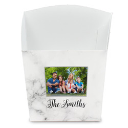 Family Photo and Name French Fry Favor Boxes