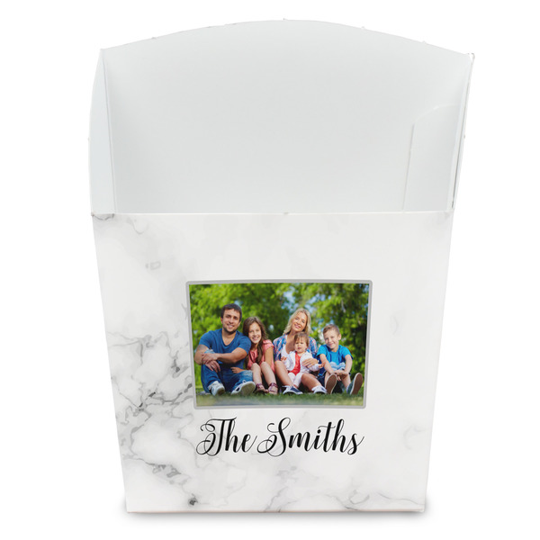 Custom Family Photo and Name French Fry Favor Boxes