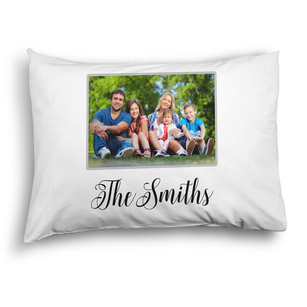 Custom Family Photo and Name Pillow Case - Standard - Graphic