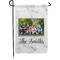 Family Photo and Name Garden Flag - Small - Double-Sided